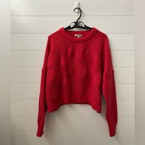 Madewell Knit Sweater Red size XL